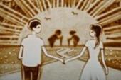 这样的婚礼开场视频，唯美感动，用沙画记录爱情故事(8.3分生活片)